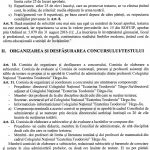Regulament înscriere clasa a V a