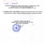 condiții specifice  – mobilitate personal didactic