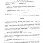 Hotărârea C.A nr.23 din 20.08.2019