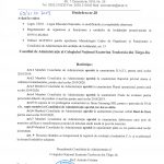 Hotărârea C.A nr. 28 din 31.10.2019