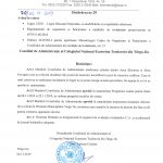 Hotărârea C.A nr.29 din 06.11.2019
