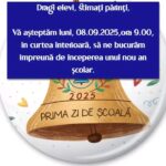 An școlar 2025-2026