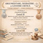 OLIMPIADA NAȚIONALĂ DE ARGUMENTARE, DEZBATERE ȘI GÂNDIRE CRITICĂ „TINERII DEZBAT” – etapa județeană 2026