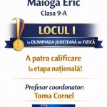 Olimpiada Națională de Fizică – etapa județeană 2026